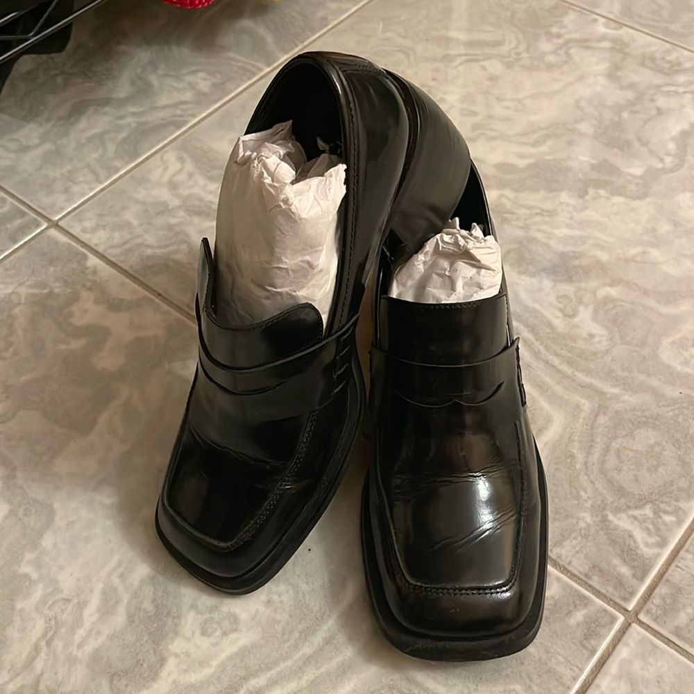 Jeffrey Campbell Women's Black Loafers Size 7.5W